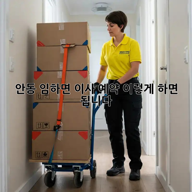 안동 임하면 이사 예약, 이렇게 하면 됩니다!