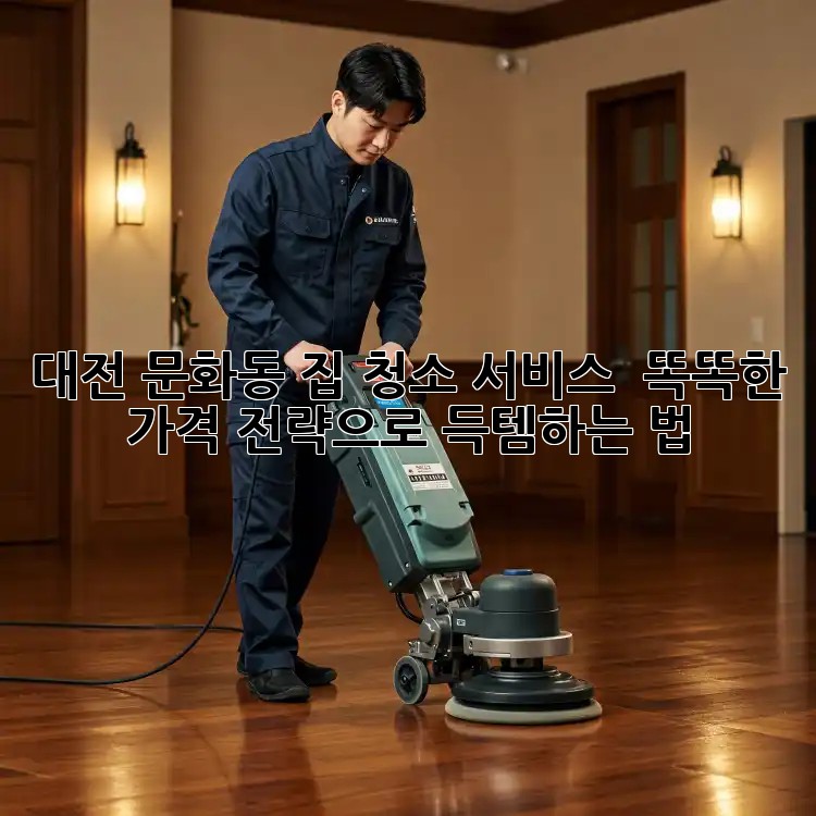 대전 문화동 집 청소 서비스 💎 똑똑한 가격 전략으로 득템하는 법!