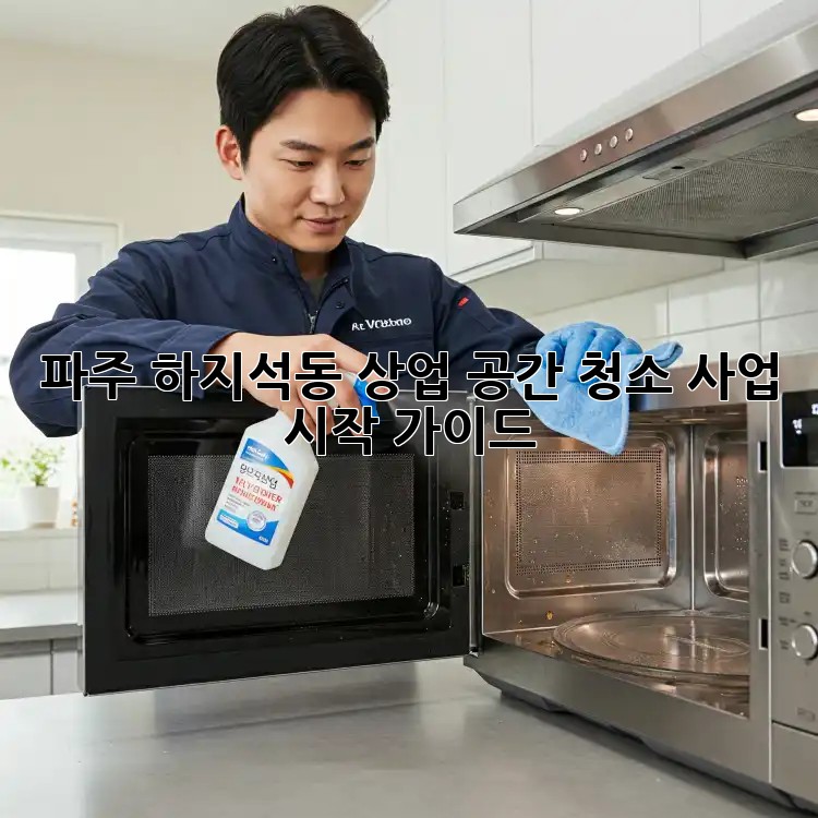 파주 하지석동 상업 공간 청소 사업 시작 가이드