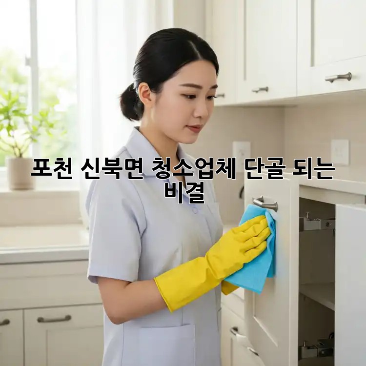 포천 신북면 청소업체 단골 되는 비결