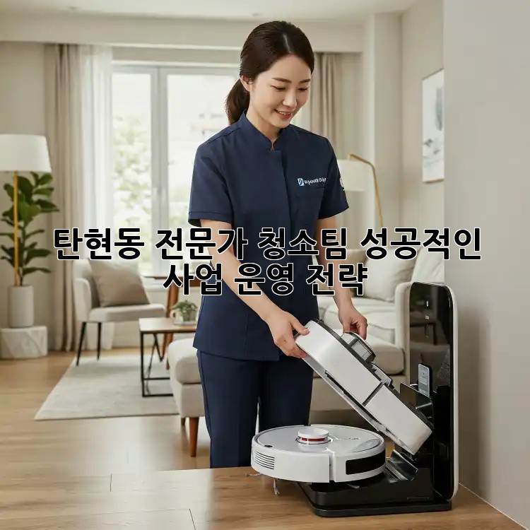 탄현동 전문가 청소팀: 성공적인 사업 운영 전략