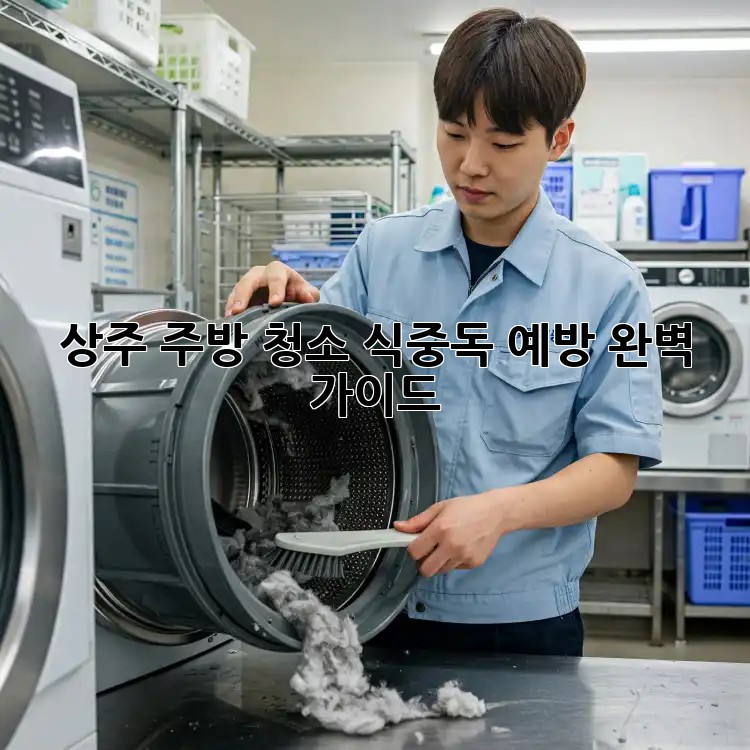 상주 주방 청소, 식중독 예방 완벽 가이드!