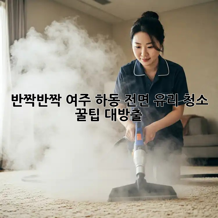 반짝반짝✨ 여주 하동 전면 유리 청소, 꿀팁 대방출!