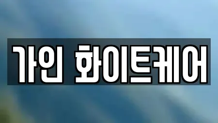 가인 화이트케어