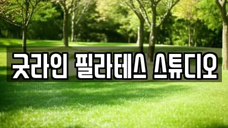 굿라인 필라테스 스튜디오