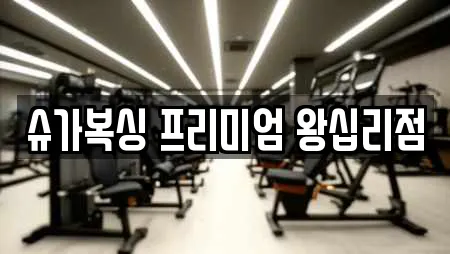 슈가복싱 프리미엄 왕십리점