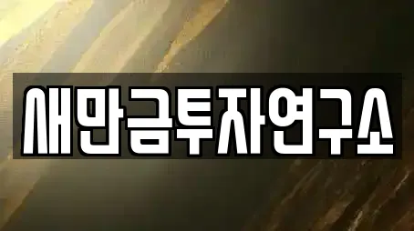 새만금투자연구소