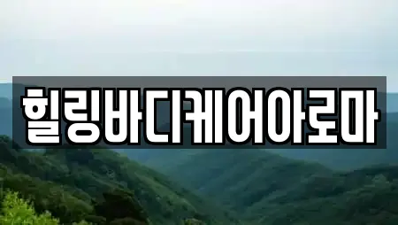 힐링바디케어아로마