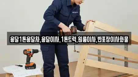 용달1톤용달차,용달이사,1톤트럭,원룸이사,반포장이사화물