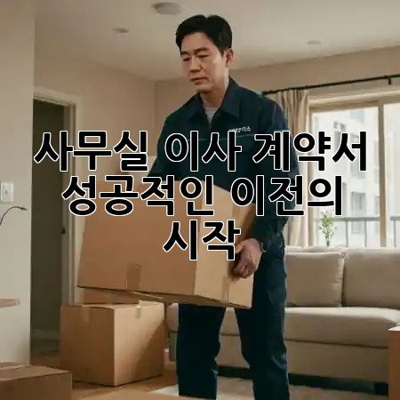 사무실 이사 계약서: 성공적인 이전의 시작 📝