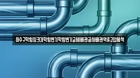 하수구막힘싱크대막힘변기막힘변기교체배관공사배관역류고압세척