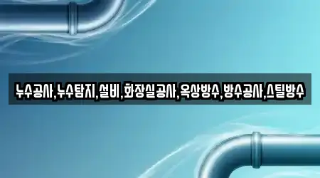 누수공사,누수탐지,설비,화장실공사,옥상방수,방수공사,스틸방수
