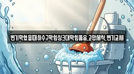 변기막혔을때하수구막힘싱크대막힘뚫음,고압세척,변기교체
