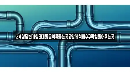 24상담변기싱크대뚫음역류뚫는곳고압세척하수구막힘뚫어주는곳