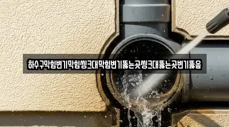 하수구막힘변기막힘씽크대막힘변기뚫는곳씽크대뚫는곳변기뚫음