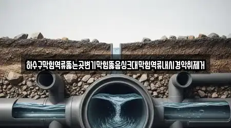 하수구막힘역류뚫는곳변기막힘뚫음싱크대막힘역류내시경악취제거