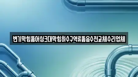 변기막힘뚫어싱크대막힘하수구역류뚫음수전교체수리업체