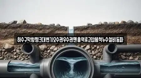 하수구막힘씽크대변기오수관우수관맨홀역류고압세척누수설비동파
