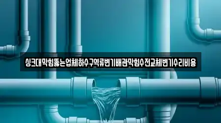 싱크대막힘뚫는업체하수구역류변기배관막힘수전교체변기수리비용
