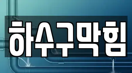 포항시 대도동 하수구 막힘 4곳 어디서 찾지?