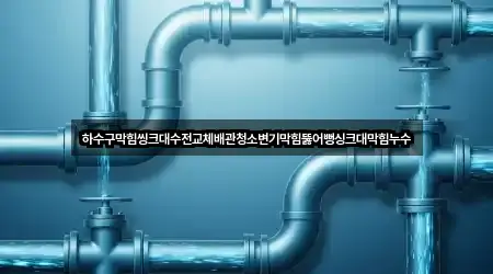 하수구막힘씽크대수전교체배관청소변기막힘뚫어뻥싱크대막힘누수