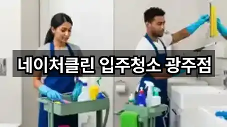 네이처클린 입주청소 광주점