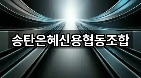 송탄은혜신용협동조합