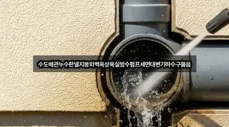 수도배관누수판넬지붕외벽옥상욕실방수펌프세면대변기하수구뚫음