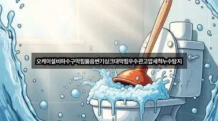 오케이설비하수구막힘뚫음변기싱크대막힘우수관고압세척누수탐지