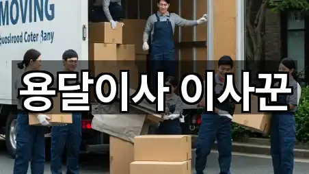 용달이사 이사꾼