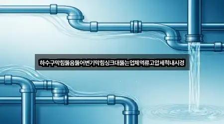 하수구막힘뚫음뚫어변기막힘싱크대뚫는업체역류고압세척내시경