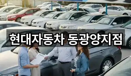 현대자동차 동광양지점