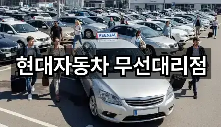 현대자동차 무선대리점