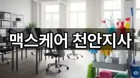 맥스케어 천안지사