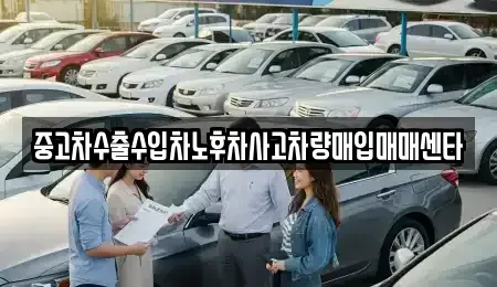강원특별자치도 동해시 지흥동 중고차매입 전문 중고차수출수입차노후차사고차량매입매매센타
