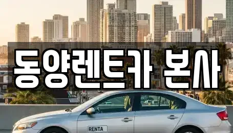 강원특별자치도 삼척시 조비동 렌트카 전문 동양렌트카 본사