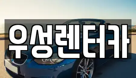 강원특별자치도 춘천시 동면 렌트카 전문 우성렌터카