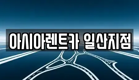 경기 고양시 일산동구 산황동 렌트카 전문 아시아렌트카 일산지점