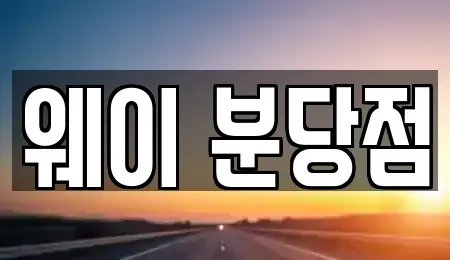 경기 광주시 신현동 단기렌트카 전문 웨이 분당점
