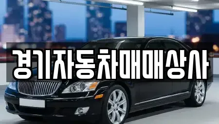 경기 군포시 당정동 중고차매매 전문 경기자동차매매상사