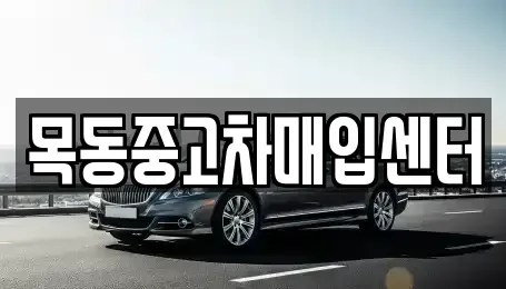 경기 군포시 당정동 중고차매입 전문 목동중고차매입센터