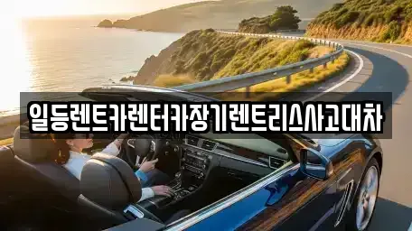 경기 군포시 도마교동 렌트카 전문 일등렌트카렌터카장기렌트리스사고대차