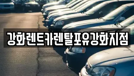 경기 김포시 통진읍 렌트카 전문 강화렌트카렌탈포유강화지점