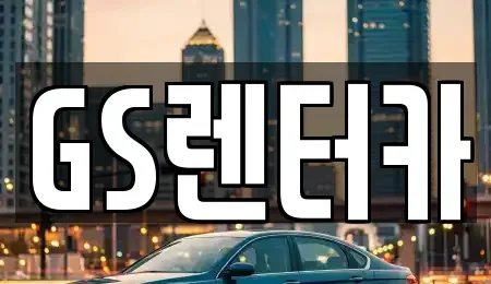 경기 김포시 풍무동 렌트카 전문 GS렌터카