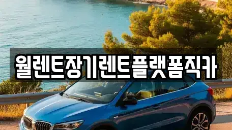 경기 부천시 원미구 장기렌트카 전문 월렌트장기렌트플랫폼직카