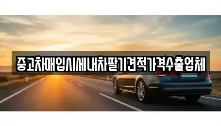 경기 부천시 원미구 중고차매입 전문 중고차매입시세내차팔기견적가격수출업체