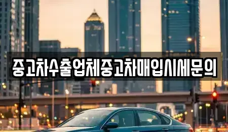 경기 성남시 분당구 율동 중고차매입 전문 중고차수출업체중고차매입시세문의