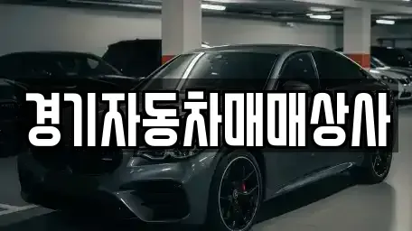 경기 수원시 장안구 영화동 중고차 전문 경기자동차매매상사