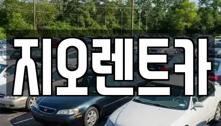 경기 수원시 팔달구 지동 렌트카 전문 지오렌트카