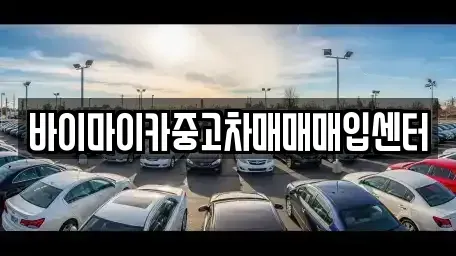 경기 시흥시 목감동 중고차 전문 바이마이카중고차매매매입센터